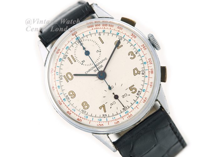 Chrono Suisse Chronograph Steel 1957 (1)
