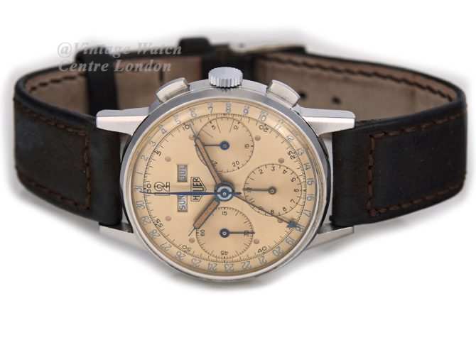 Heuer Chronograph Triple Date c1963 (6)