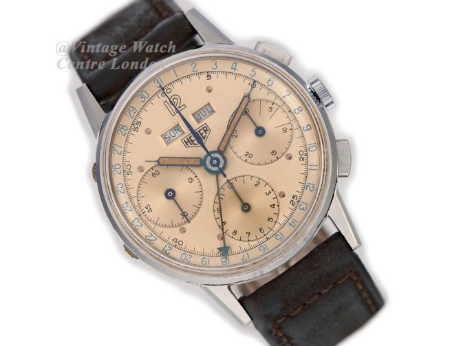 Heuer Chronograph Triple Date c1963 (1)