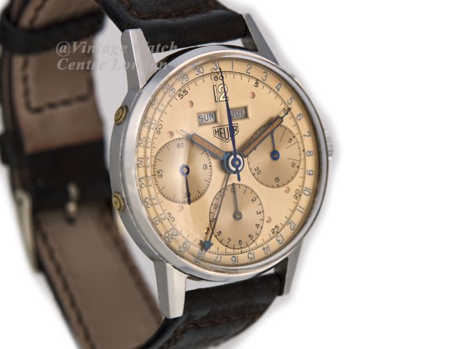 Heuer Chronograph Triple Date c1963 (3)