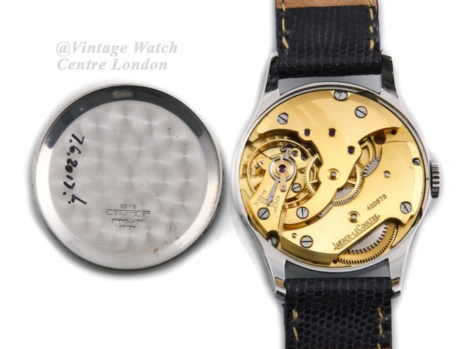 Jaeger-LeCoultre Steel, Black Explorer Dial, 1946 (8)