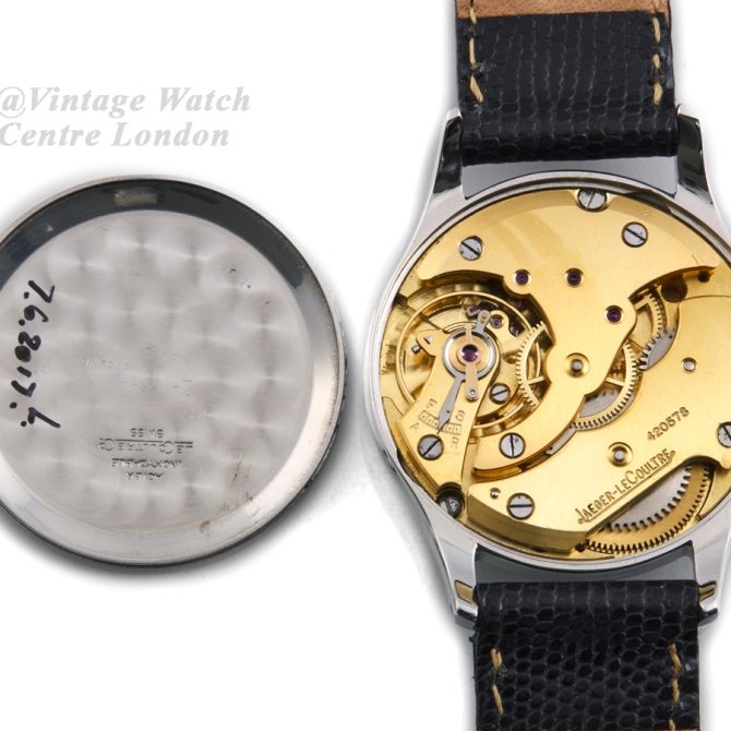 Jaeger-LeCoultre Steel, Black Explorer Dial, 1946 (8) (navigation)