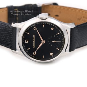 Jaeger-LeCoultre Steel, Black Explorer Dial, 1946 (9) (navigation)