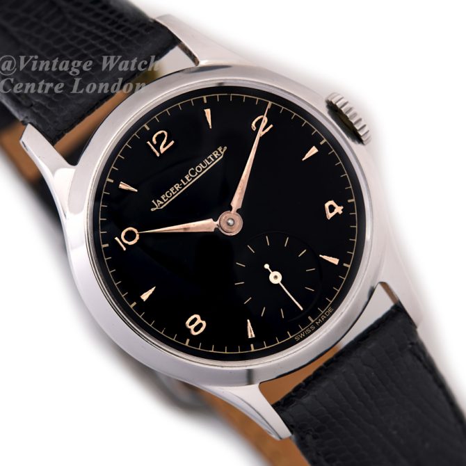 Jaeger-LeCoultre Steel, Black Explorer Dial, 1946 (2) (navigation)