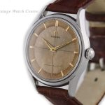 Omega Cal.266 Original Two-Tone Crosshair Dial 1955 36.5mm Oversize mobile navigation (5)