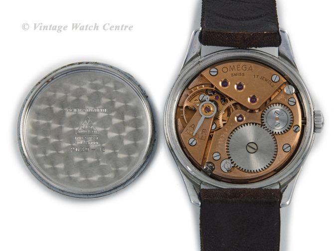 Omega Cal.266 Tropical Dial 1953 36mm Oversize (8)