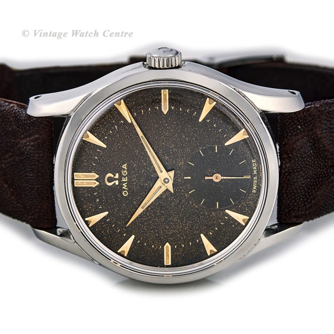 Omega Cal.266 Tropical Dial 1953 36mm Oversize (9)