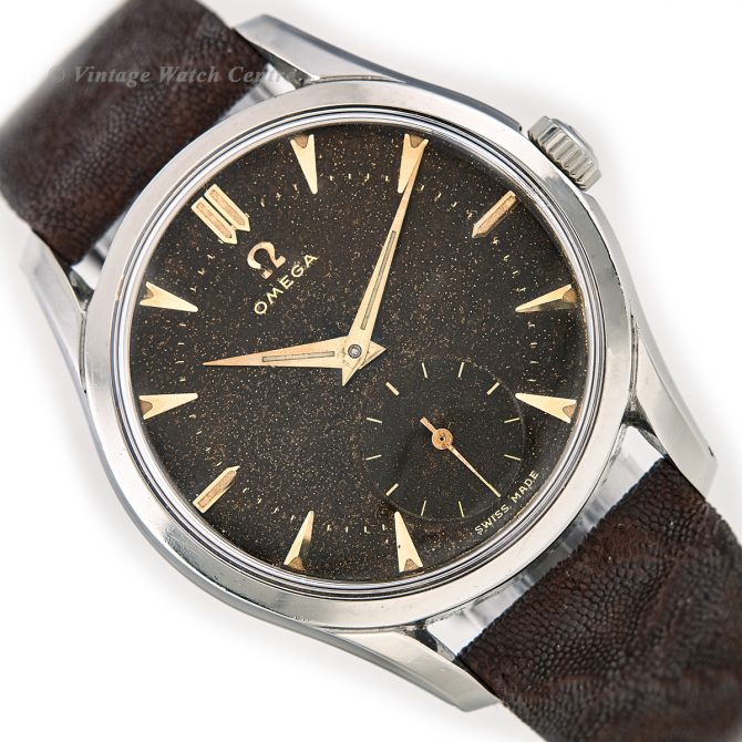 Omega Cal.266 Tropical Dial 1953 36mm Oversize (10)