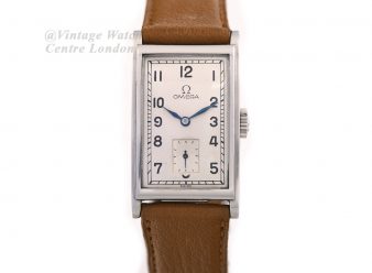Omega Cal.17T 14ct Curvex Steel Case, 1936