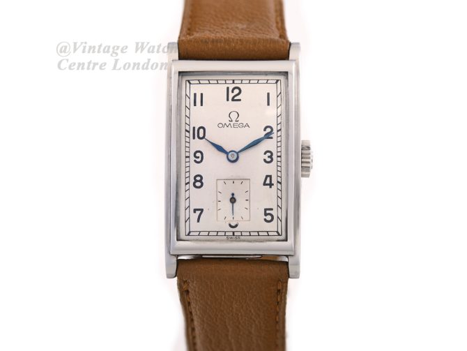 Omega Cal.17T 14ct Curvex Steel Case, 1936 (4)