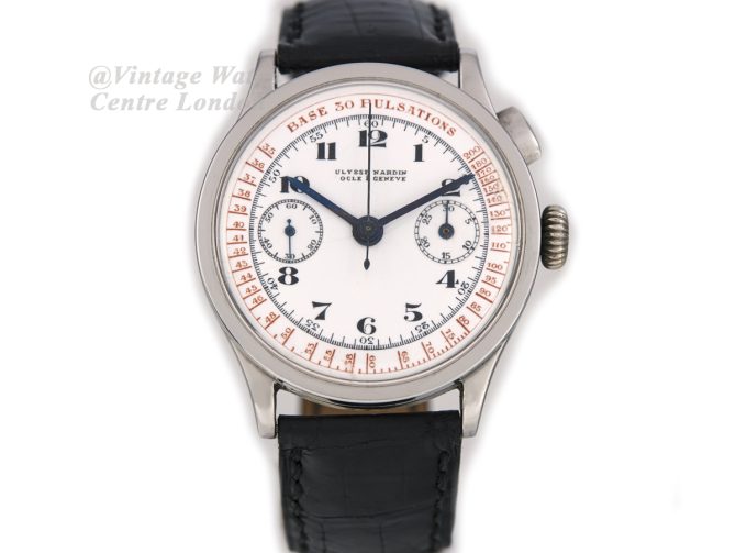 Ulysse Nardin Mono Pusher Chronograph c1945 (4)