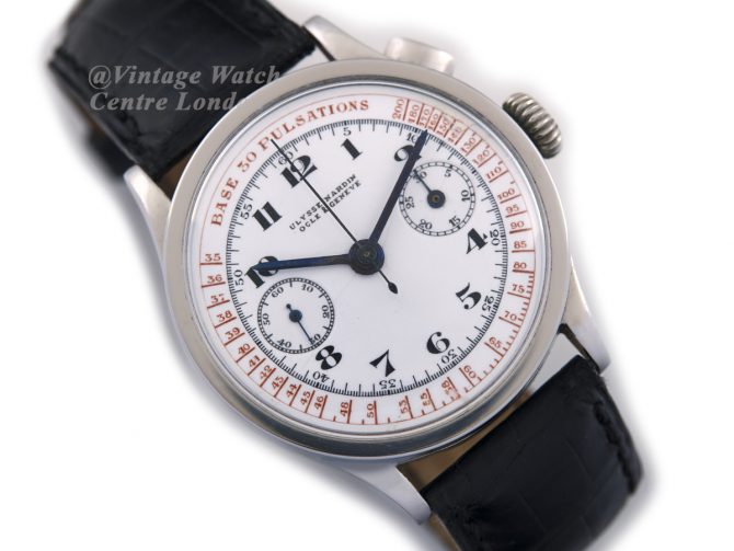 Ulysse Nardin Mono Pusher Chronograph c1945 (2)