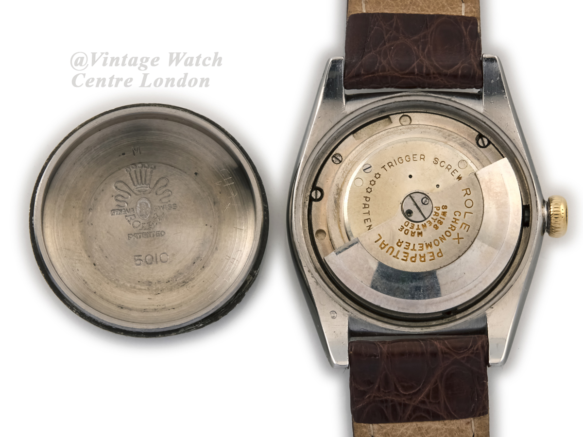 lidenskabelig Mantle Intermediate Rolex Oyster Perpetual Model Ref.5010 1934 Bubbleback | Vintage Watch Centre