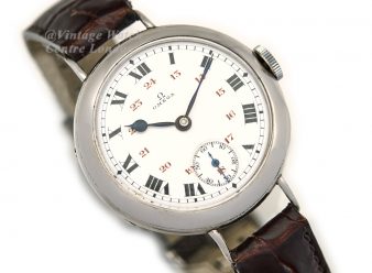 Omega Officers Watch Cal.12SB c1915 - hover