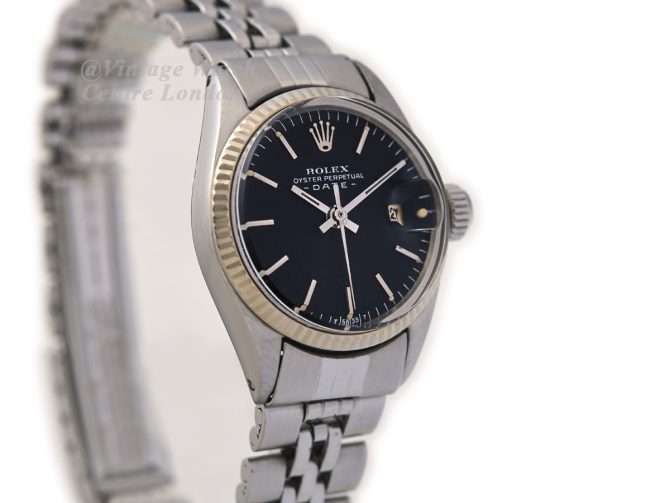 Ladies Rolex Oyster Perpetual Date Model Ref.6519 1971 (3)