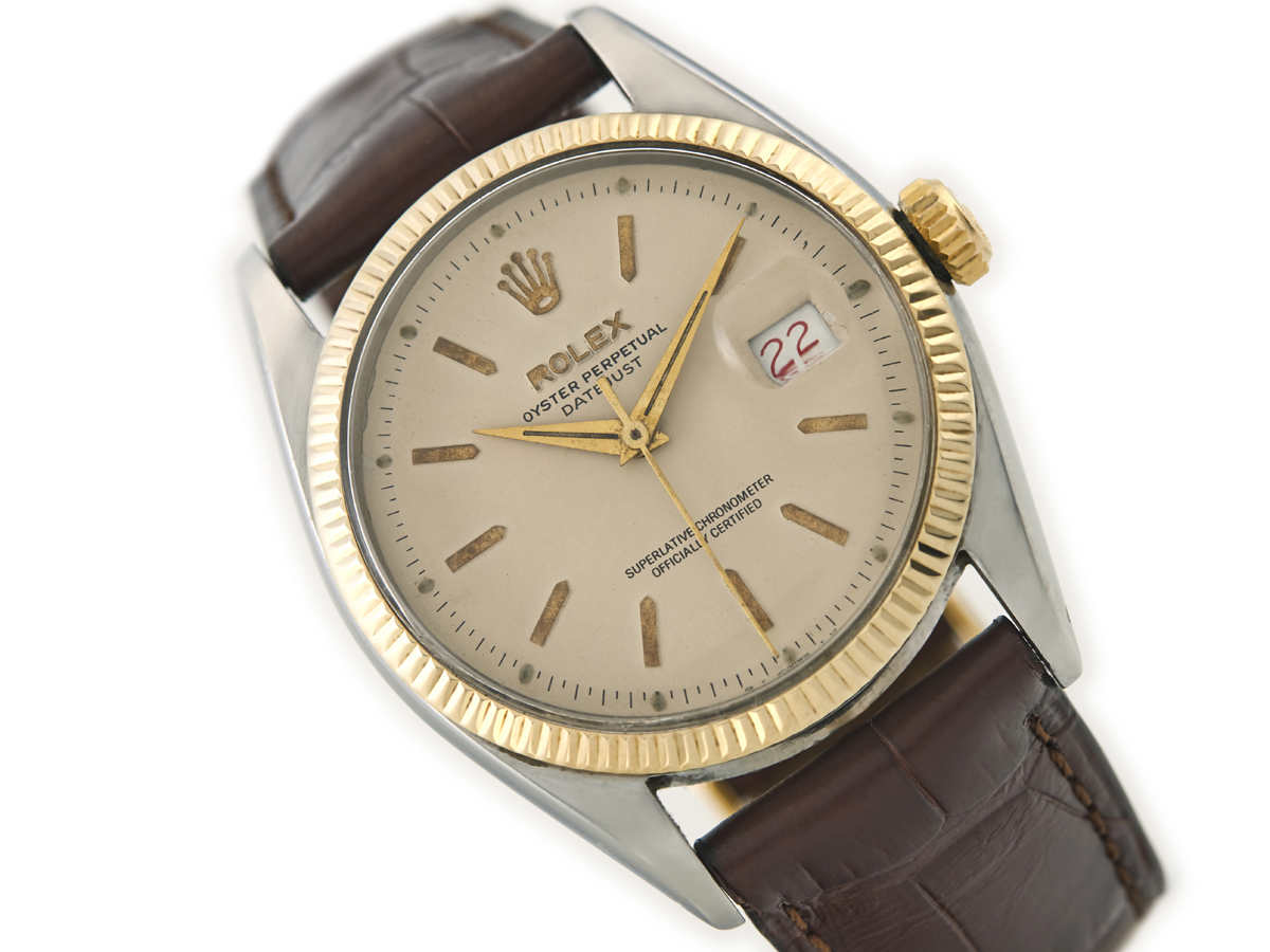 Rettelse Brink botanist Rolex Oyster Perpetual Datejust Ref.6605 1955 | Vintage Watch Centre