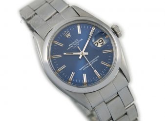 Rolex Oyster Perpetual Date Ref.1500 1967 Blue Dial - hover