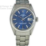 Rolex Oyster Perpetual Date Ref.1500 1967 Blue Dial mobile navigation (4)