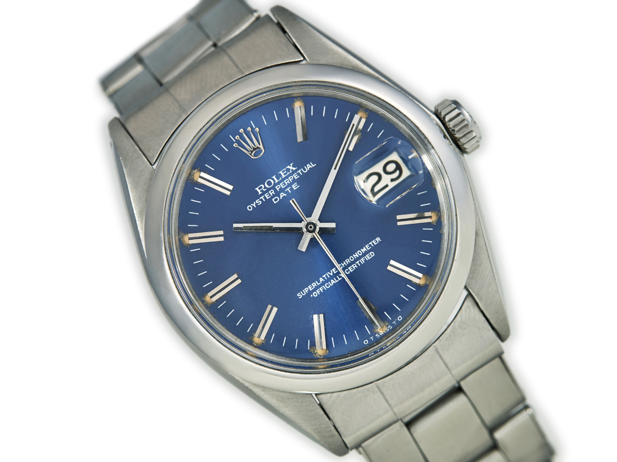 Rolex Oyster Date Ref.1500 1967 Blue | Watch Centre