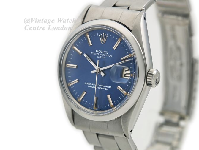 Rolex Oyster Perpetual Date Ref.1500 1967 Blue Dial (5)