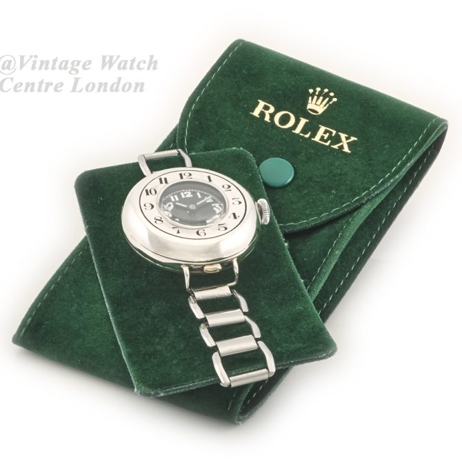 Rolex Half Hunter Sterling Silver 1917 (14) (navigation)