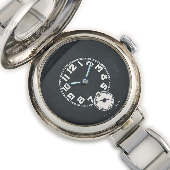 Rolex Half Hunter Sterling Silver 1917 (13) (navigation)