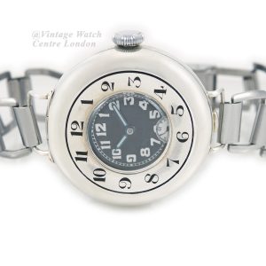 Rolex Half Hunter Sterling Silver 1917 (15) (navigation)