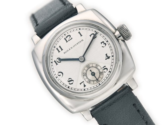 Rolex Oyster Cushion Two-Tone Dial 1938 (1)