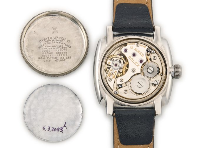 Rolex Oyster Cushion Two-Tone Dial 1938 (8)
