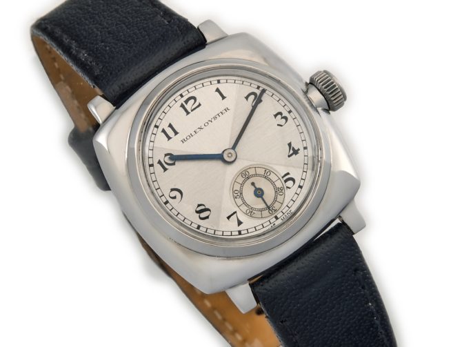 Rolex Oyster Cushion Two-Tone Dial 1938 (2)