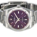 Rolex Oyster Perpetual 39 Red Grape Box & Papers 2018 mobile navigation (9)