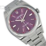 Rolex Oyster Perpetual 39 Red Grape Box & Papers 2018 mobile navigation (1)