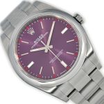 Rolex Oyster Perpetual 39 Red Grape Box & Papers 2018 mobile navigation (10)
