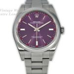 Rolex Oyster Perpetual 39 Red Grape Box & Papers 2018 mobile navigation (4)