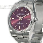 Rolex Oyster Perpetual 39 Red Grape Box & Papers 2018 mobile navigation (5)