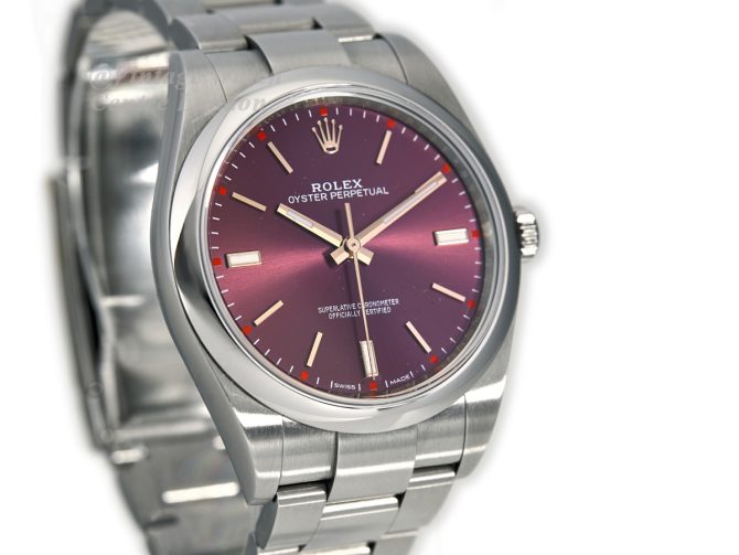 Rolex Oyster Perpetual 39 Red Grape Box & Papers 2018 (3)