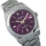 Rolex Oyster Perpetual 39 Red Grape Box & Papers 2018 mobile navigation (2)
