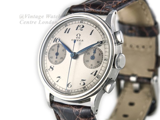 Omega Chronograph Cal.33.3/170 1942 Breguet Dial (5)