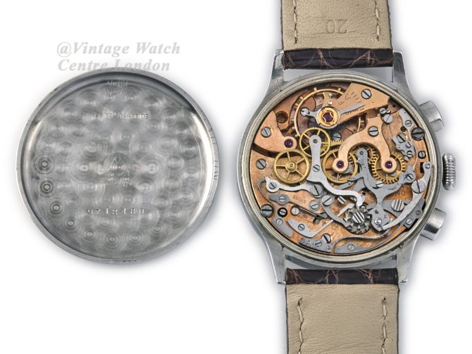 Omega Chronograph Cal.33.3/170 1942 Breguet Dial (8)