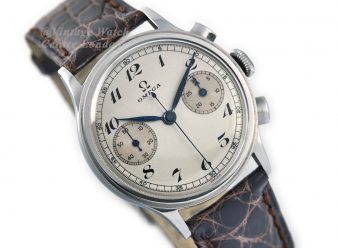 Omega Chronograph Cal.33.3/170 1942 Breguet Dial - hover