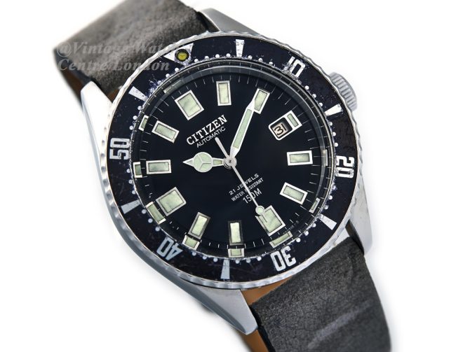 Citizen Automatic Divers Watch Ref.4-820789 Y 1979 (2)