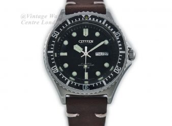 Citizen Automatic Day Date Divers Watch 1979