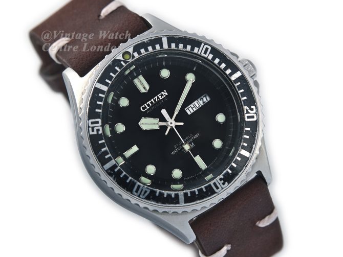 Citizen Automatic Day Date Divers Watch 1979 (2)