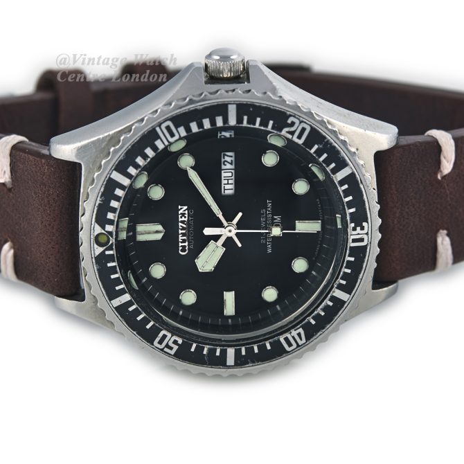Citizen Automatic Day Date Divers Watch 1979 (9)