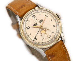 Omega Triple Date Moonphase Cosmic 1947 - hover
