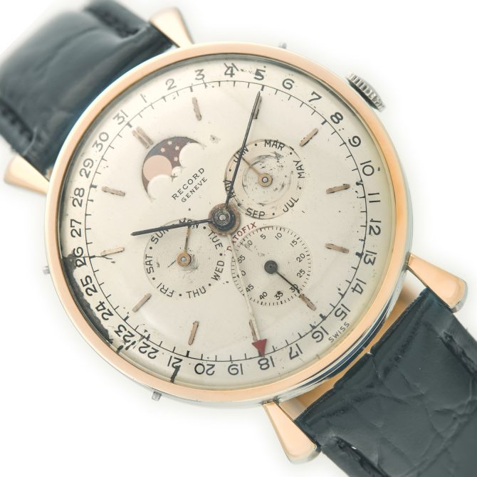 Record Datofix Moonphase Cal.106 c1959 (10)