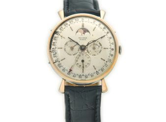 Record Datofix Moonphase Cal.106 c1959