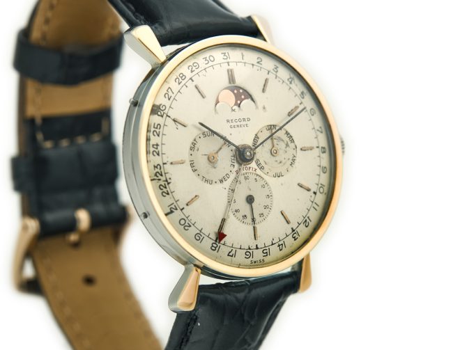 Record Datofix Moonphase Cal.106 c1959 (3)