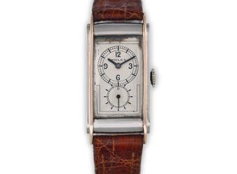 Rolex Prince ‘Railway’ Ref.1768 c1940 Gold & Steel