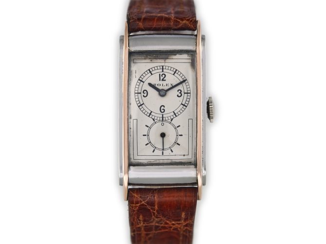 Rolex Prince ‘Railway’ Ref.1768 c1940 Gold & Steel (4)